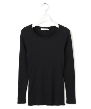  【洗える】 ４×２リブ プルオーバー