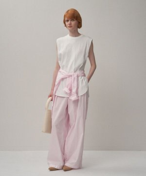  DRY COTTON JERSEY | ラウンドヘムタンクトップ