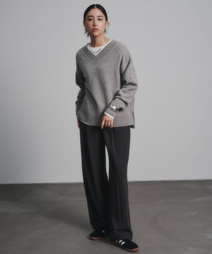 【11サイズ展開】 BEAUTY MOVE タックワイドパンツ