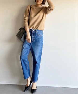  ＜坪田あさみさんコラボ＞サルエルデニムパンツ