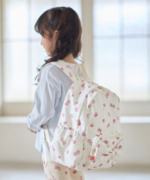 【Strawberry Collection】【10L容量】いちご総柄リュック