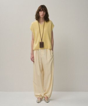  SILK SUEDE | タックイージーパンツ