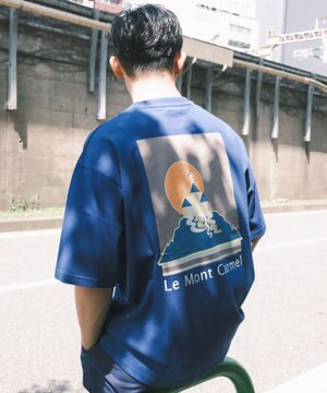 【EC限定カラーあり・UVカット・吸水速乾】カラフルロゴバックプリントＴシャツ