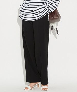 【CLASSY.掲載】トリアセダブルクロス ストレートパンツ