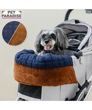  ペットパラダイス ペットカート クッション 《ネイビー》