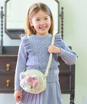  ふわふわネコポシェット