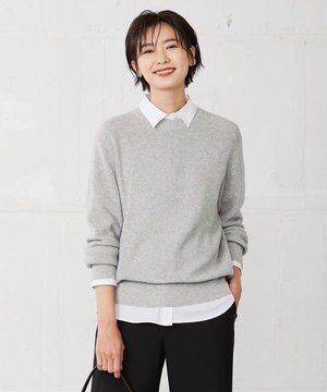  【洗える】LUREX SWEATER ニット