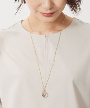  ダブルリング エポ ネックレス