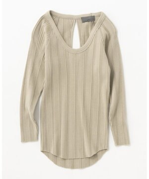 ランダムリブ カットソー