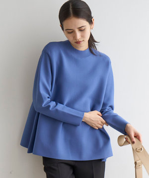 【新色追加】ペプラムニット