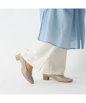  <ing>【WEB限定】【レイン対応】スクエアトゥVカットパンプス