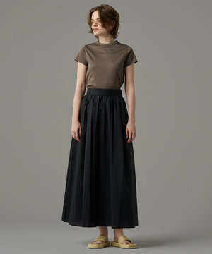 【撥水・洗濯機洗い可】シアープルーフナイロン フレアスカート(uncrave STANDARD)