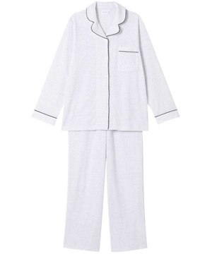  綿混先染めパイルパジャマ