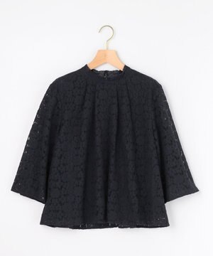  【先行予約・WEB限定】フラワーラッセルレーススタンド襟 ブラウス