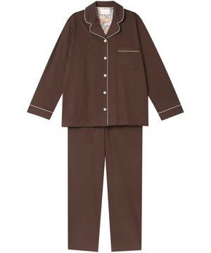  【綿100％】シルケットスムースパジャマ　MADE WITH LIBERTY FABRIC