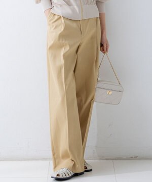  【GOLD LABEL】チノ カーブワイドパンツ
