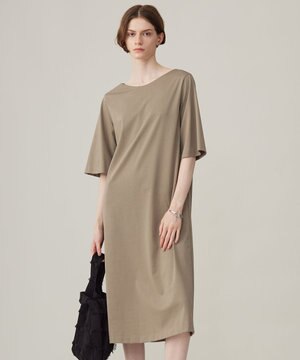  【洗える】 ハイゲージプレーティング ワンピース