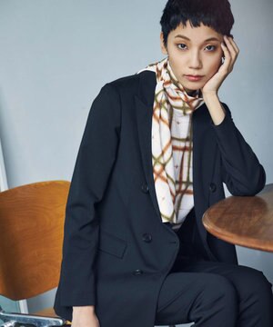 【新色追加・マガジン掲載】ウールストレッチツイル ダブル前ジャケット(番号CG26)