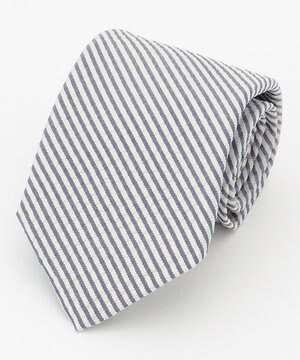  シルクシアサッカー ストライプネクタイ