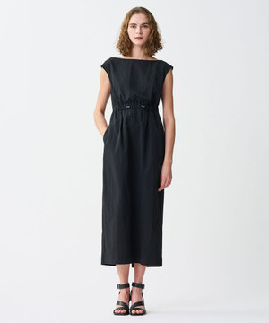 ライトプルーフナイロン ドロストワンピース