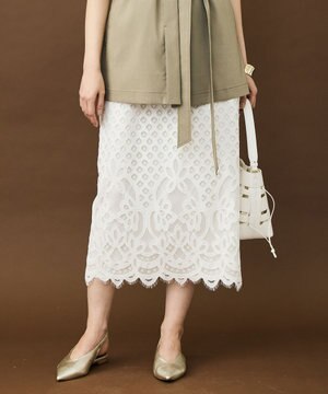  パネルレース スカート