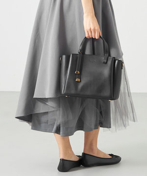 【MONICA】ボウタイリボンハンドバッグ