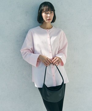  【WEB限定カラー】バックリボン イージーケアシャツ