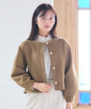  トラッドデザイン ニットジャケット