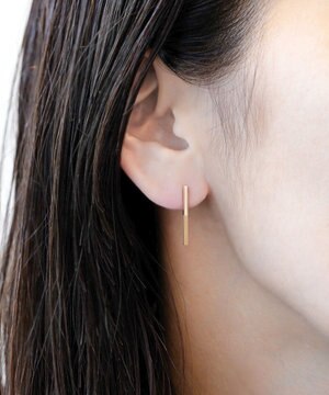  【geometric】sen ピアス L_両耳用