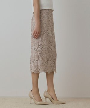  レ－スタイトスカート