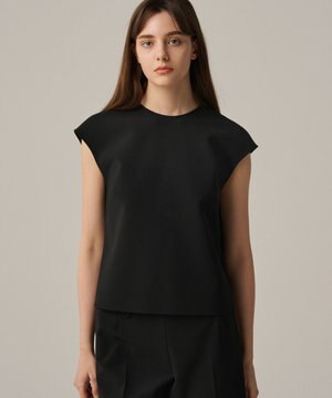 【撥水・洗濯機洗い可】プルーフダブルクロス バックオープンブラウス（uncrave WHITE）