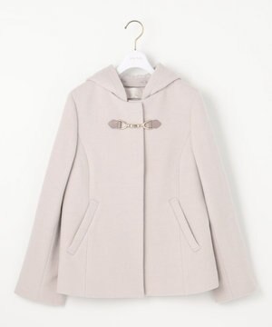  【2WAY】ファインウールモッサ ショートコート