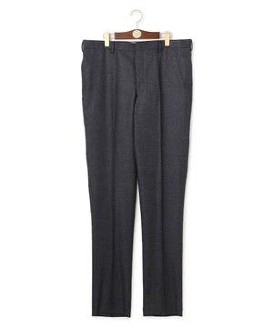  【KING SIZE】【ストレッチ / 洗える】トリートメントウールフランネル スラックス