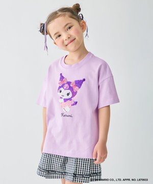  【サンリオキャラクターズ×ANY KIDS】ひんやり ミラクルスパンコール Tシャツ