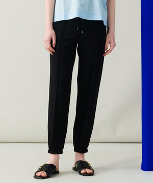 【柚香 光さん着用・洗える】ストレッチツイル イージーパンツ