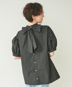 【ANSWER for コンサバフェミニン】マルチウェイビッグリボンブラウス