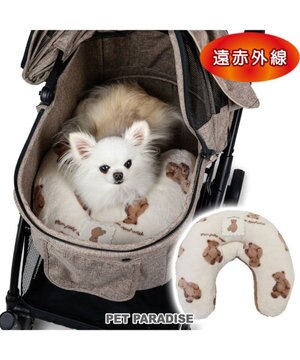  ペットパラダイス くまちゃん 遠赤外線 ボアピロー
