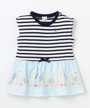  【80-100㎝】ENOSUI Border Tシャツ