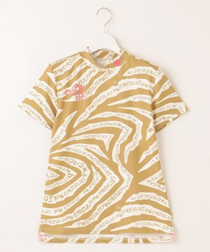  【UVカット / 吸水速乾 / 伸縮性抜群】【WOMEN】ゼブラ柄モック T ゴルフウェア レディース