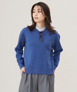 【洗える】FINE SWEAT ニット