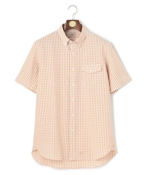  【WEB・一部店舗限定】サッカーギンガムチェック シャツ/B.D