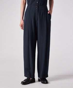  レーヨンドレープ カーヴィタックパンツ