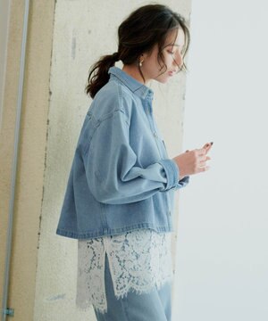  【SLOW/一部店舗限定】LIGHT DENIM ジャケット