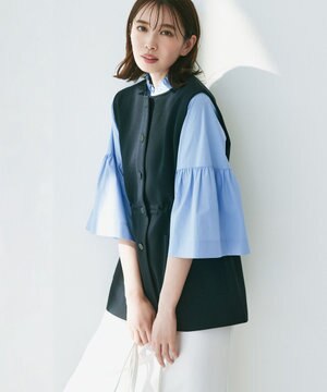 フォルムニットジレ