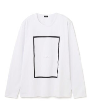  グラフィカルプリント　長袖Tシャツ