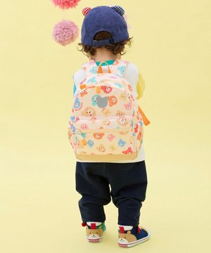  【Sサイズ】カラフルビーンズ 総柄リュック