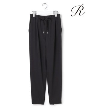  【R(アール)】ライトダブルクロス ドロスト テーパードパンツ