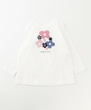  【80-100cm】Tiny Flower トップス