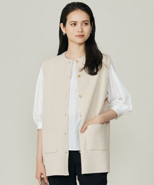  【カタログ掲載】ループボンディングニット ベスト