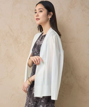  【接触冷感・UVケア・洗える】ファンクショナル カーディガン